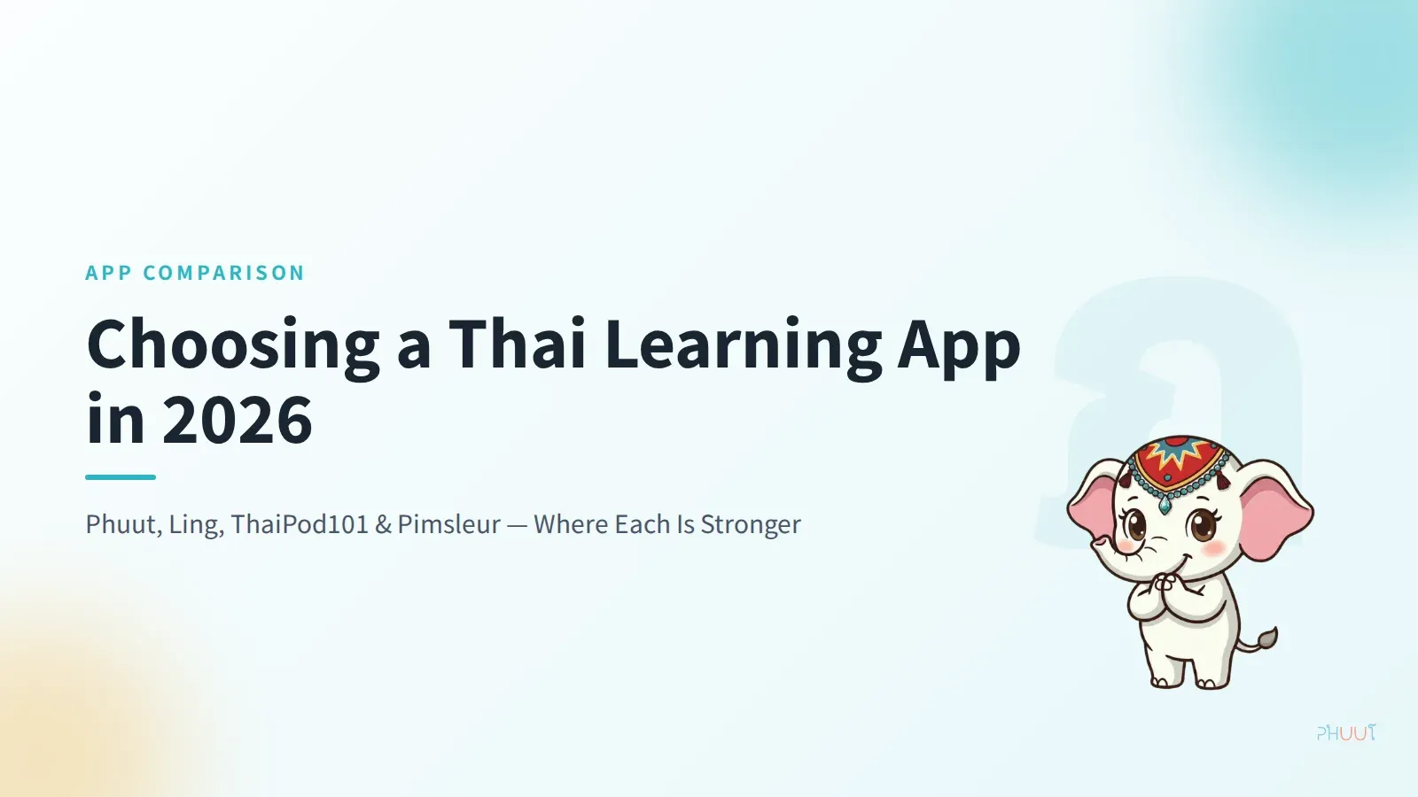 Duolingo Doesn't Have Thai — Here's What to Use Instead