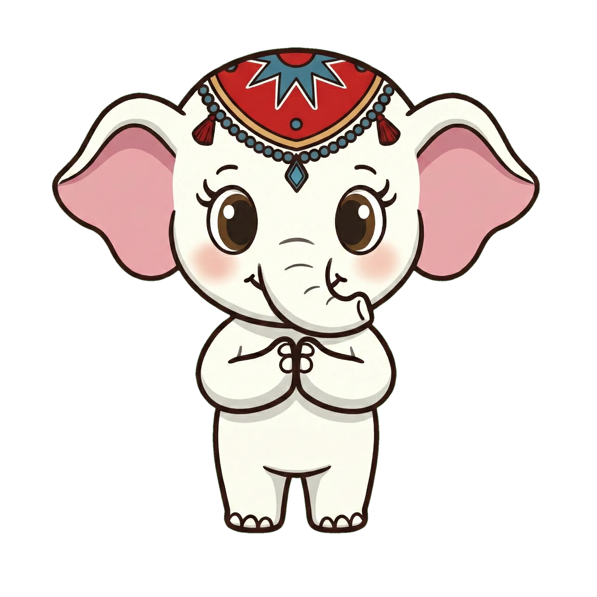 Nong Phuut mascot greeting