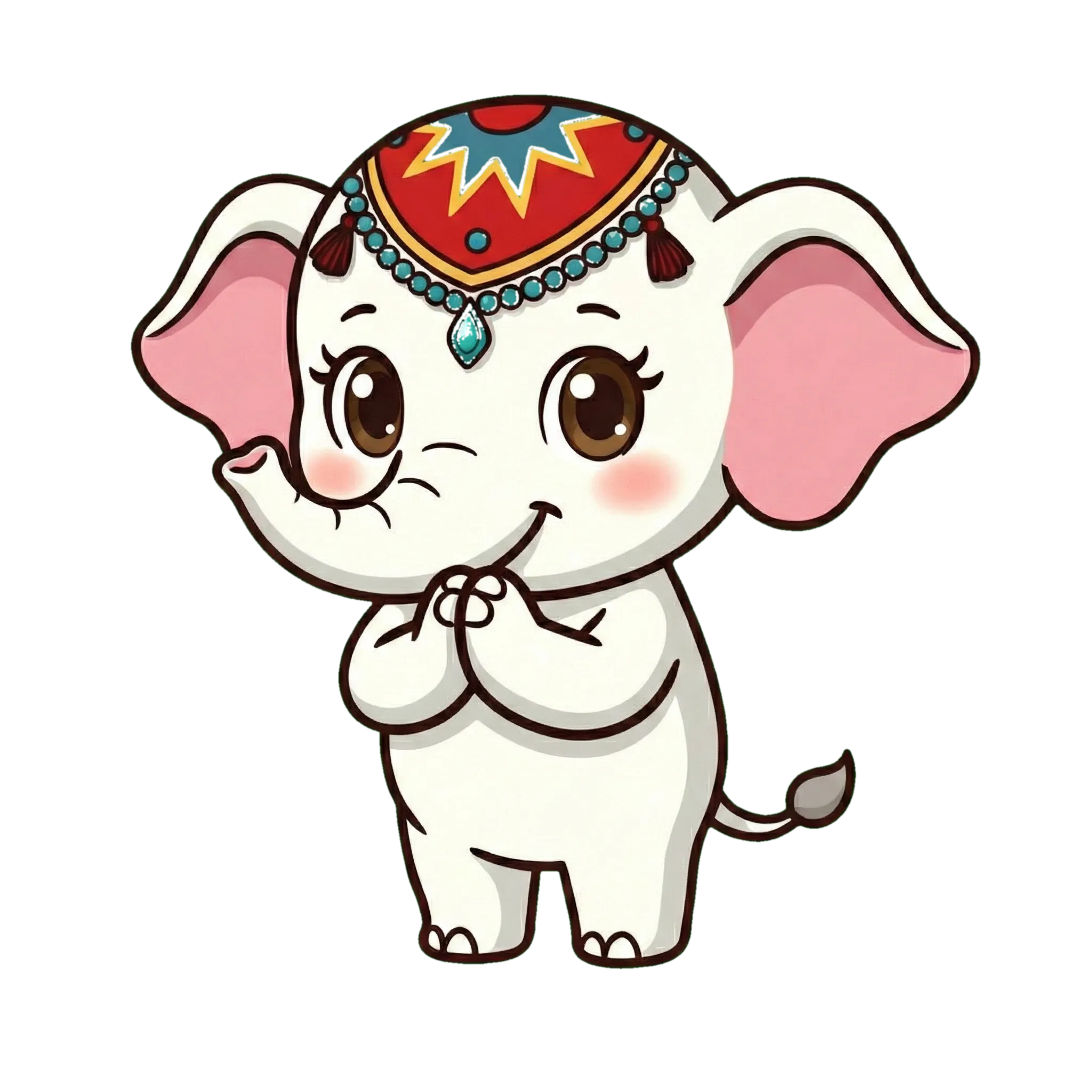Nong Phuut mascot greeting